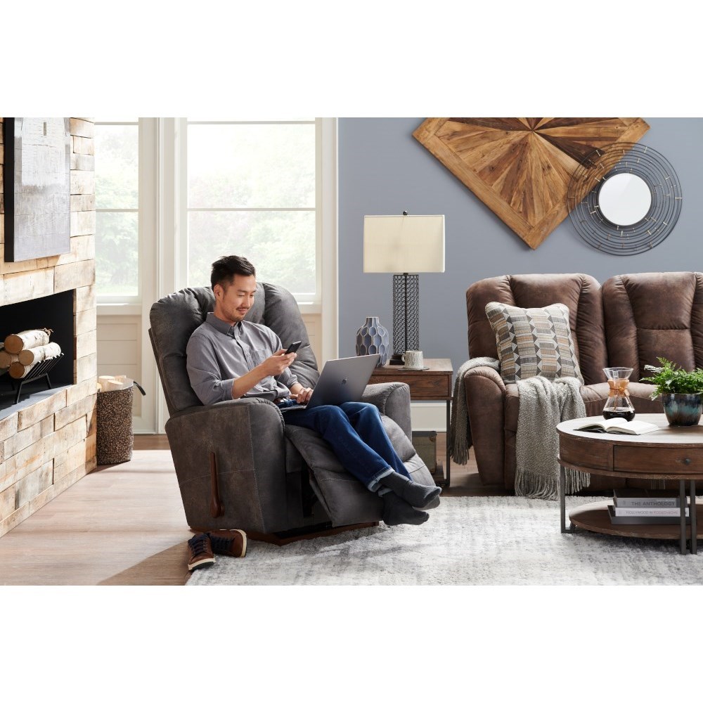 La Z Boy Rori 010763 Casual Rocker Recliner Rune s Furniture